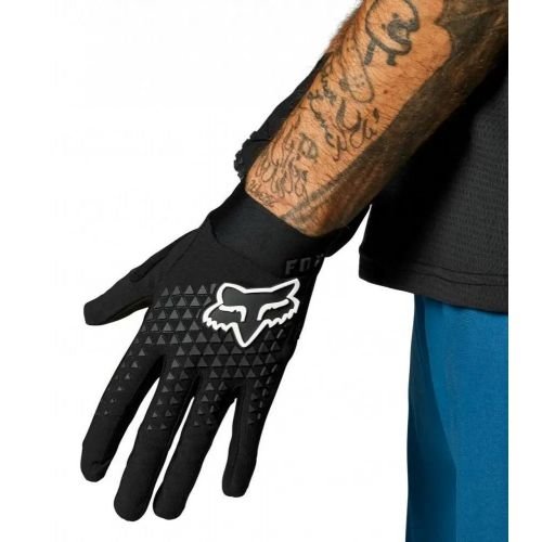 Велорукавички FOX DEFEND чорні M	